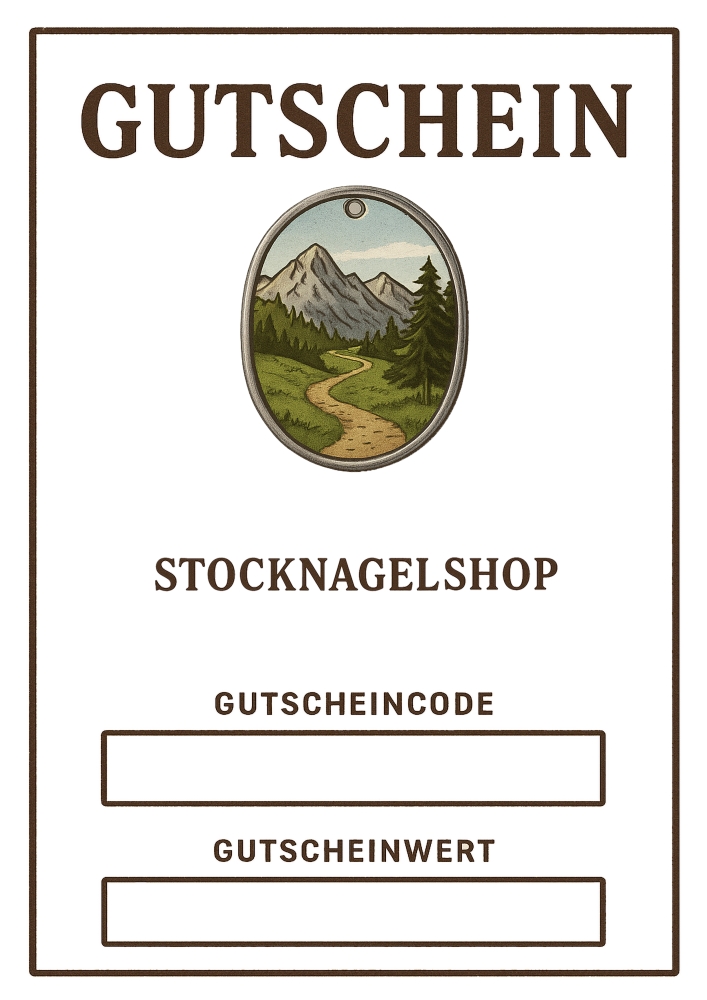 Bild 1 von StocknagelShop - Geschenk Gutschein - Motiv 6 - Betrag wählbar