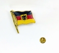 Deutschland Flagge Fahne - Anstecker / Hutnadel / Hutanstecker